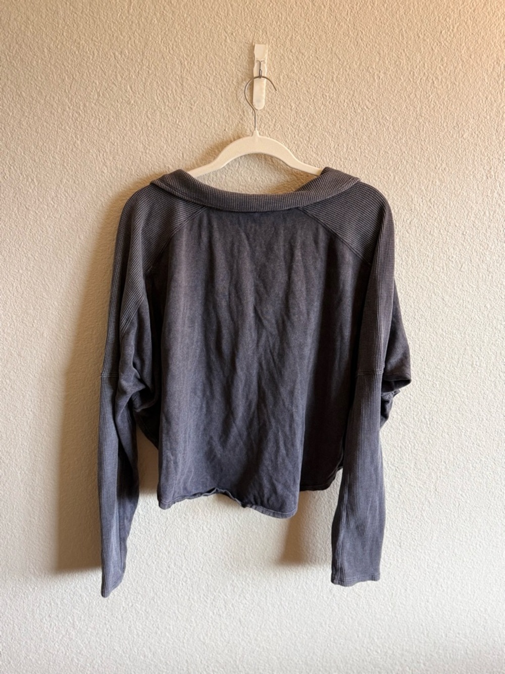 Daily Practice Saddlebrook Long Sleeve Top Large Loungewear Athleisure Cropped - Picture 7 of 9